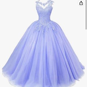 Lavender Ball gown